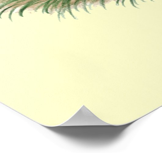 Cochin Mottled Hen Poster (Hoek)