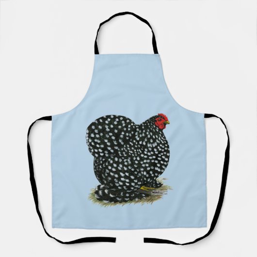 Cochin Mottled Hen Schort (Voorkant)