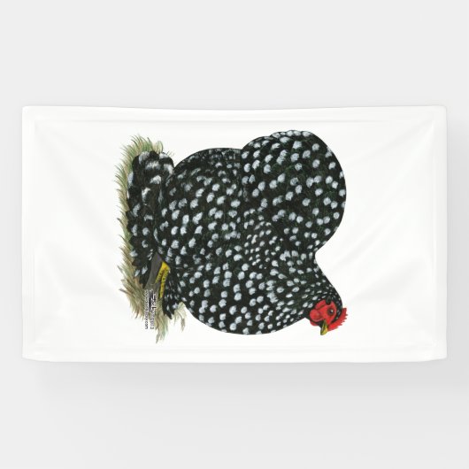 Cochin Mottled Hen Spandoek (Horizontaal)