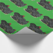 Cochin Mottled kippen Cadeaupapier (Hoek)