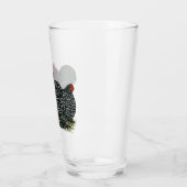 Cochin Mottled kippen Glas (Links)