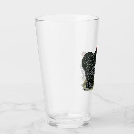 Cochin Mottled kippen Glas (Rechts)