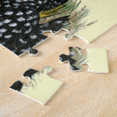 Cochin Mottled kippen Legpuzzel (Zijkant)