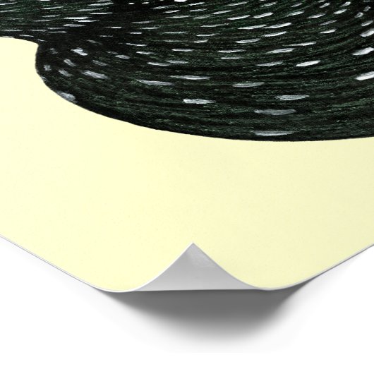 Cochin Mottled kippen Poster (Hoek)