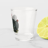 Cochin Mottled kippen Shot Glas (Rechts)