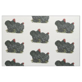 Cochin Mottled kippen Stof (Fat Quarter)