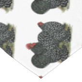 Cochin Mottled kippen Tafelkleed (Gekanteld)