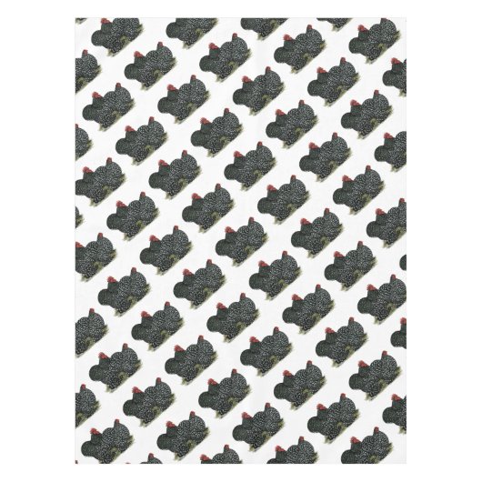 Cochin Mottled kippen Tafelkleed (Voorkant)