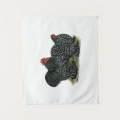 Cochin Mottled kippen Wandkleed (Voorkant)