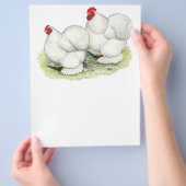 Cochin: witte balken flyer (Hand)