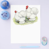 Cochin: witte balken flyer (Enkel)