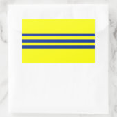 Cochinchina-vlag Rechthoekige Sticker (Tas)