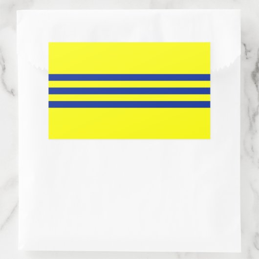 Cochinchina-vlag Rechthoekige Sticker (Tas)