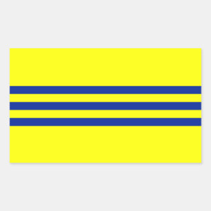 Cochinchina-vlag Rechthoekige Sticker