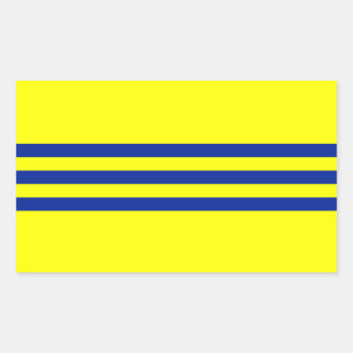 Cochinchina-vlag Rechthoekige Sticker