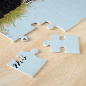 Cochins Black Bantam Paar Legpuzzel (Zijkant)