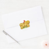 Cochins Buff Pair Ronde Sticker (Envelop)