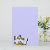 Cochins: Columbiaanse balken Briefpapier (Staand voorkant)