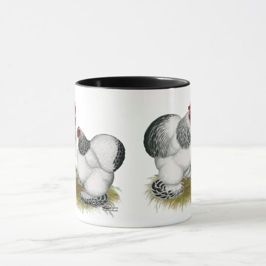 Cochins: Columbiaanse balken Mok (Midden)