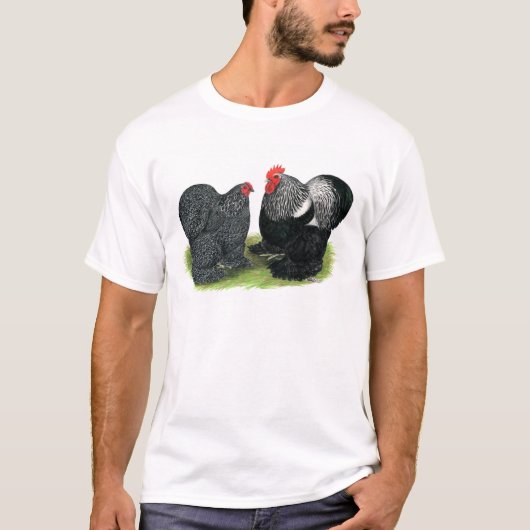 Cochins: zilverbesmeurd t-shirt (Voorkant)