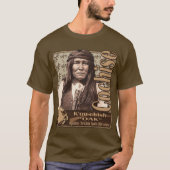Cochise Chiricahua Apache Chief T-shirt (Voorkant)