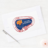 Cochise Stronghold Arizona Klimkarabijnhaak Rechthoekige Sticker (Envelop)