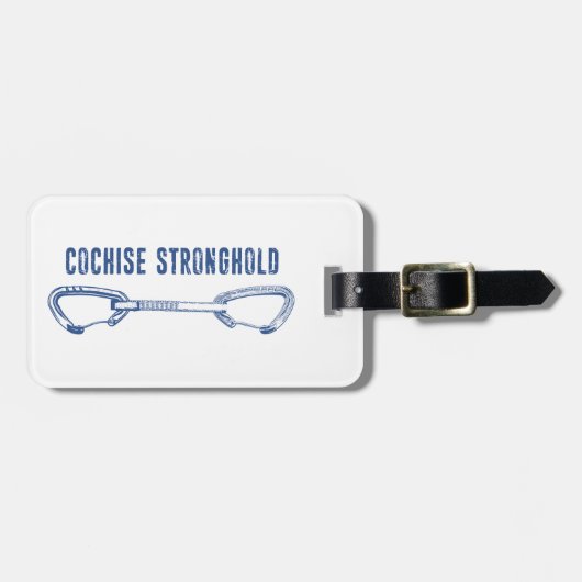 Cochise Stronghold Arizona Klimmen Quickdraw Bagagelabel (Voorkant horizontaal)