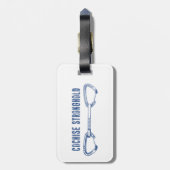 Cochise Stronghold Arizona Klimmen Quickdraw Bagagelabel (Achterkant verticaal)