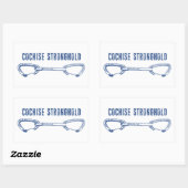 Cochise Stronghold Arizona Klimmen Quickdraw Rechthoekige Sticker (Vel)