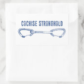 Cochise Stronghold Arizona Klimmen Quickdraw Rechthoekige Sticker (Tas)