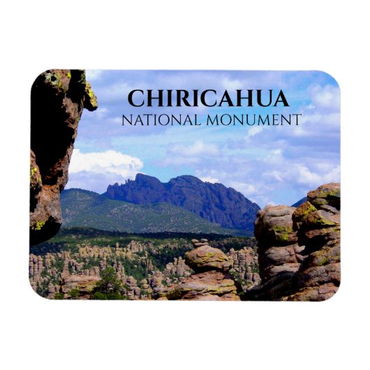 Cochise's Head, Pinnacles, Chiricahua NM, Arizona Magneet (Horizontaal)