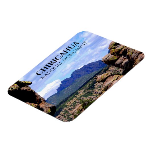 Cochise's Head, Pinnacles, Chiricahua NM, Arizona Magneet (Linkerzijde)