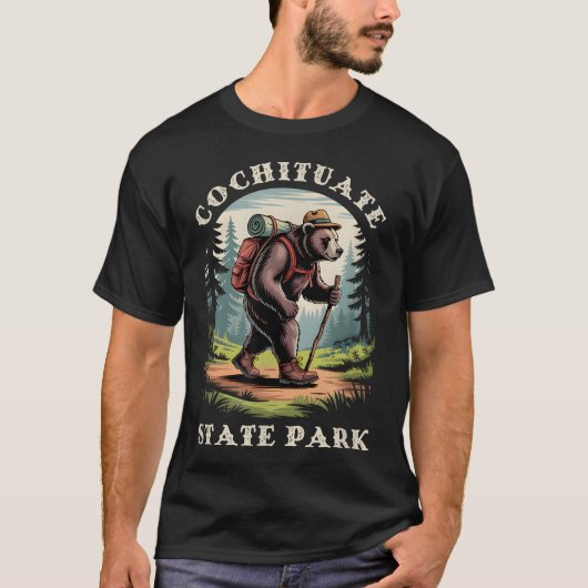 Cochituate State Park Massachusetts Wandelpad T-shirt (Voorkant)