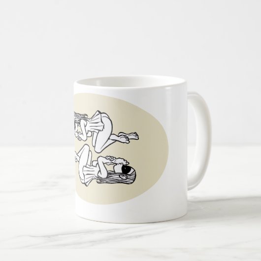 Cochlea en Eustachia Coffee-Mok Koffiemok (Voorkant rechts)