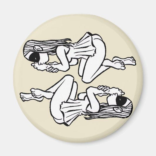 Cochlea & Eustachia Koelkast Magneet (Voorkant)