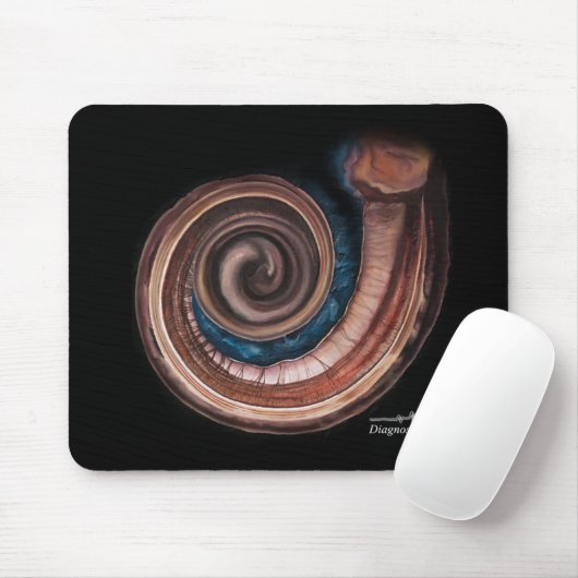 Cochlea "Slice" mousepad Muismat (Met muis)