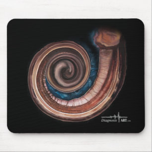 Cochlea "Slice" mousepad Muismat