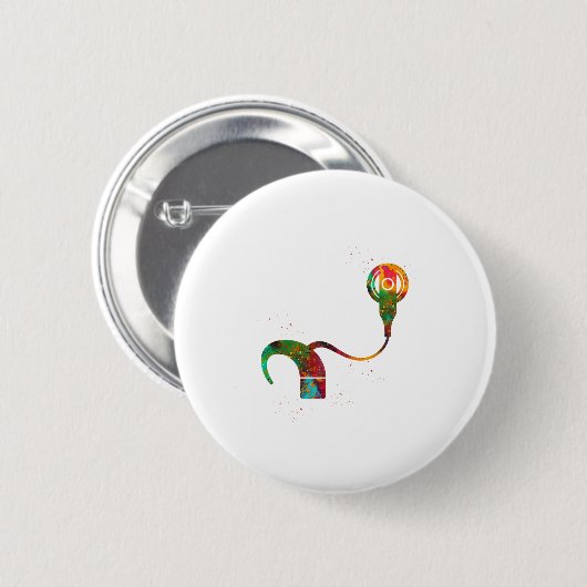 Cochleair implantaat ronde button 5,7 cm (Voorkant /achterkant)