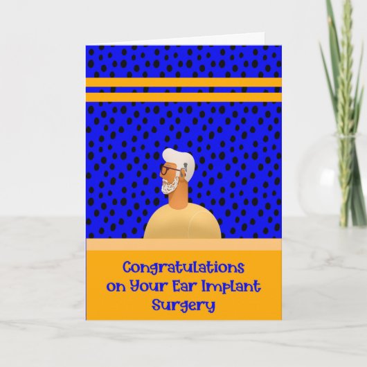 Cochlear Ear Implantaat Chirurgische Kaart (Voorkant)