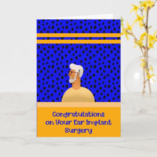 Cochlear Ear Implantaat Chirurgische Kaart (Gele Bloem)