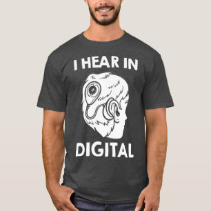 Cochlear Implant Gift Deaf Awareness T-shirt