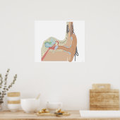 Cochlear Implantaten Poster (Keuken)