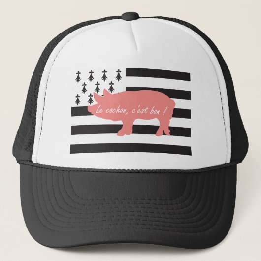 Cochon Breton Trucker Pet (Voorkant)