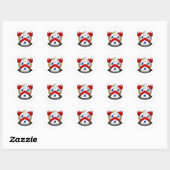 Cochran Family Crest Ronde Sticker (Vel)