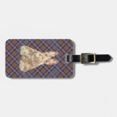 Cochran Tartan Scottie Bagagelabel (Voorkant horizontaal)