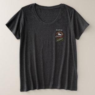 Cochrane Clan Badge Dames Zak Grote Maat T-shirt