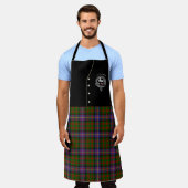 Cochrane Clan Badge & Tartan Kilt Schort (Gedragen)