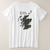 Cochrane Clan Women's Plus Size T-Shirt (Design achterkant)
