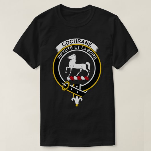 Cochrane Crest Tartan Clan Scottish Clan T-shirt (Design voorkant)