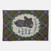 Cochrane Scottie Dog Kitchen Towel Theedoek (Horizontaal)